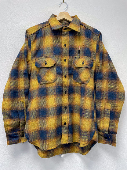 CLAMPDOWN SHIRT HEAVY FLANNEL Gold/Blue/Orange
