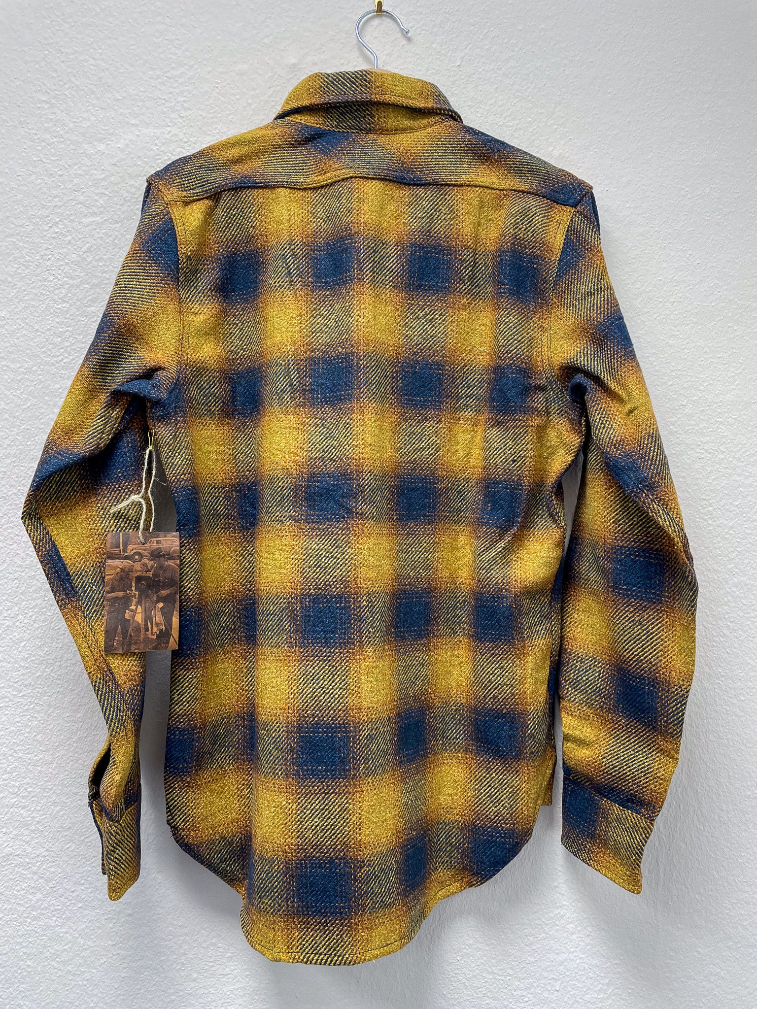 CLAMPDOWN SHIRT HEAVY FLANNEL Gold/Blue/Orange