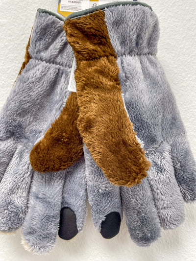 EM 355 CUDDLY CLUB GLOVE Brown