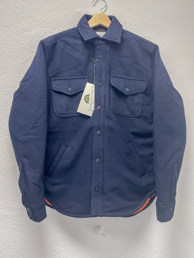CPO WOOL SHIRT Padded NAVY