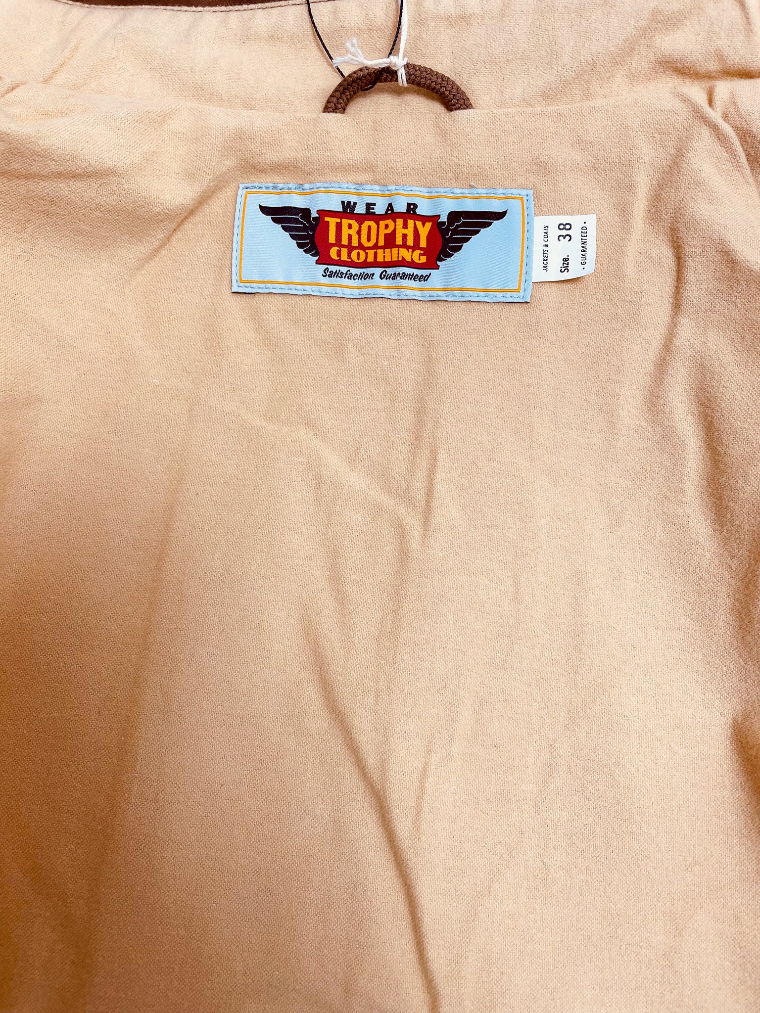 WARM UP JACKET / TR25AW-501 – Brown