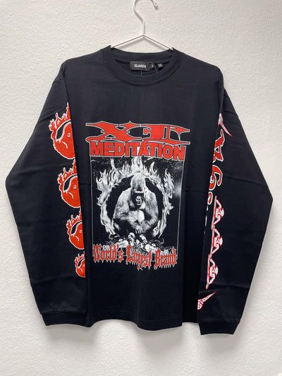 MEDITATION L/S TEE - Black