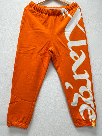 LOGO SWEAT PANTS - Orange