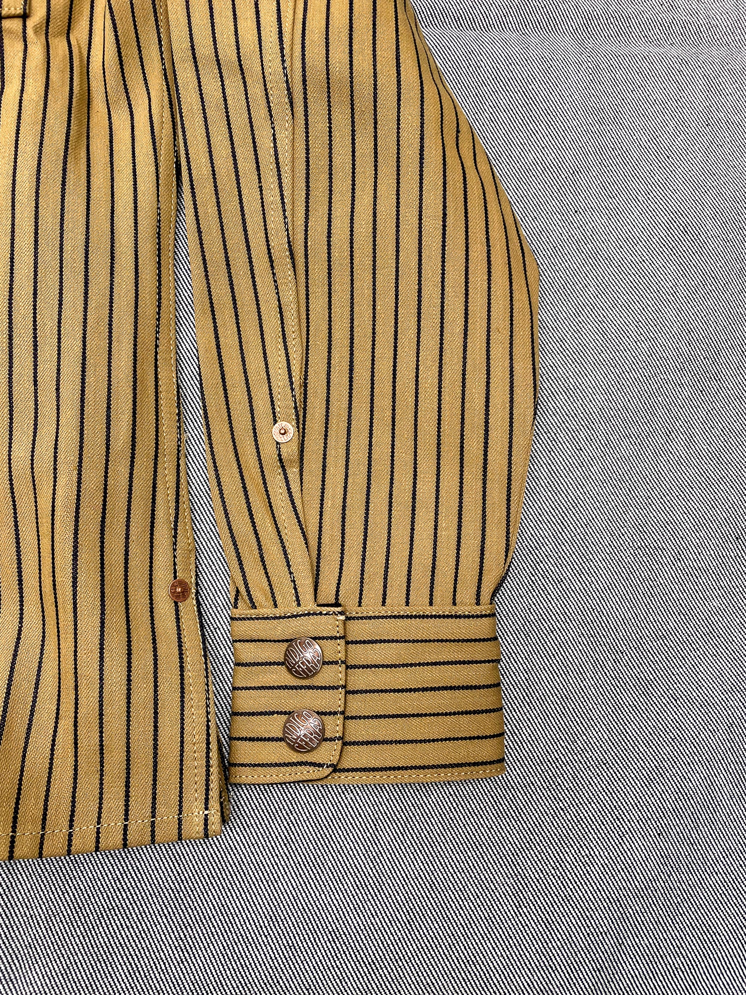 COPELAND ROOT STRIPE Beige/Indigo