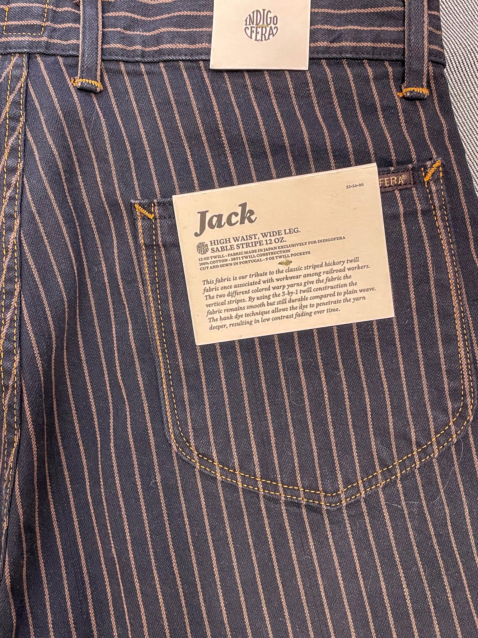 JACK PANTS “Sable Stripe”