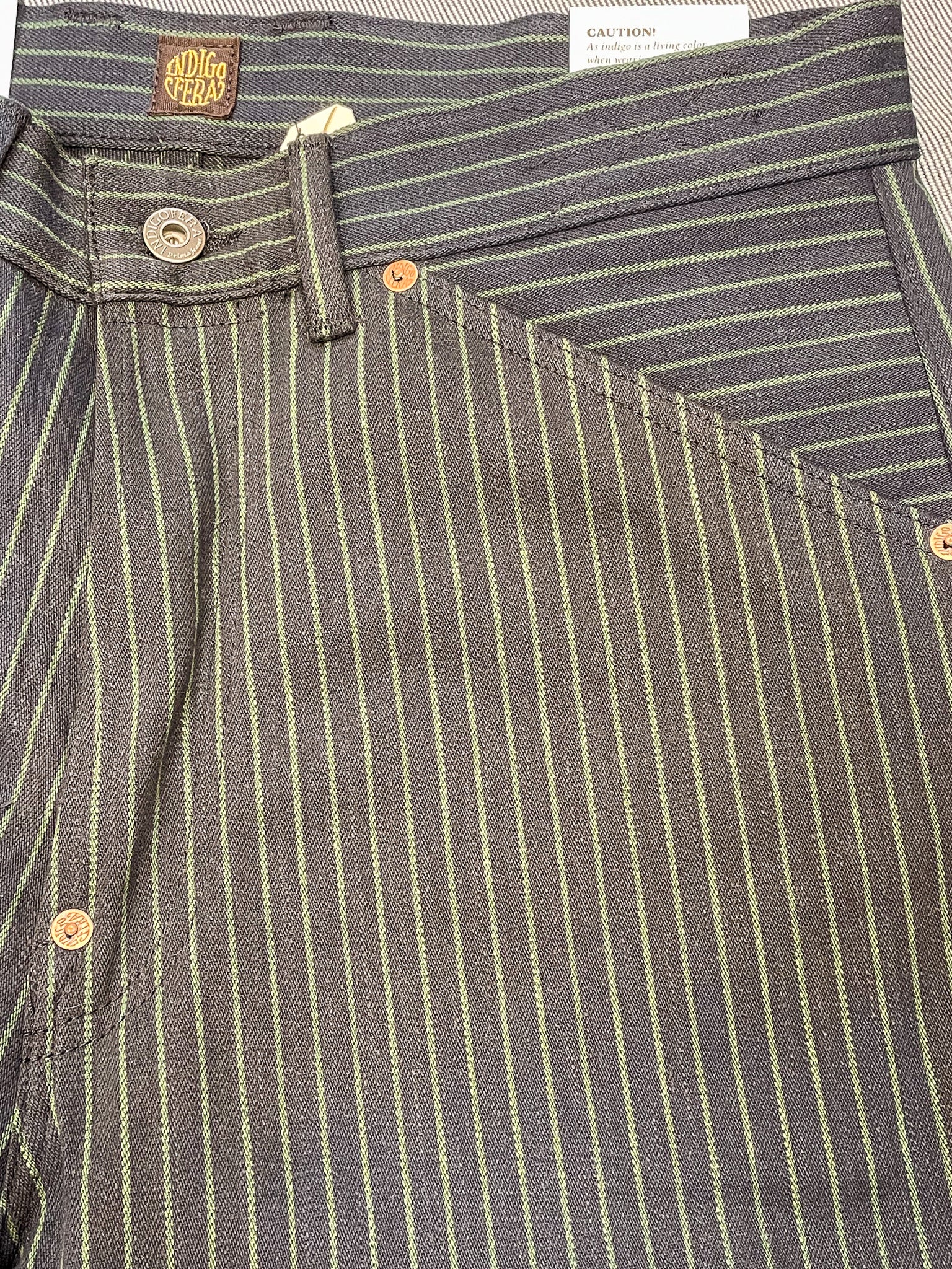 JACK PANTS “Viridecent Stripe”