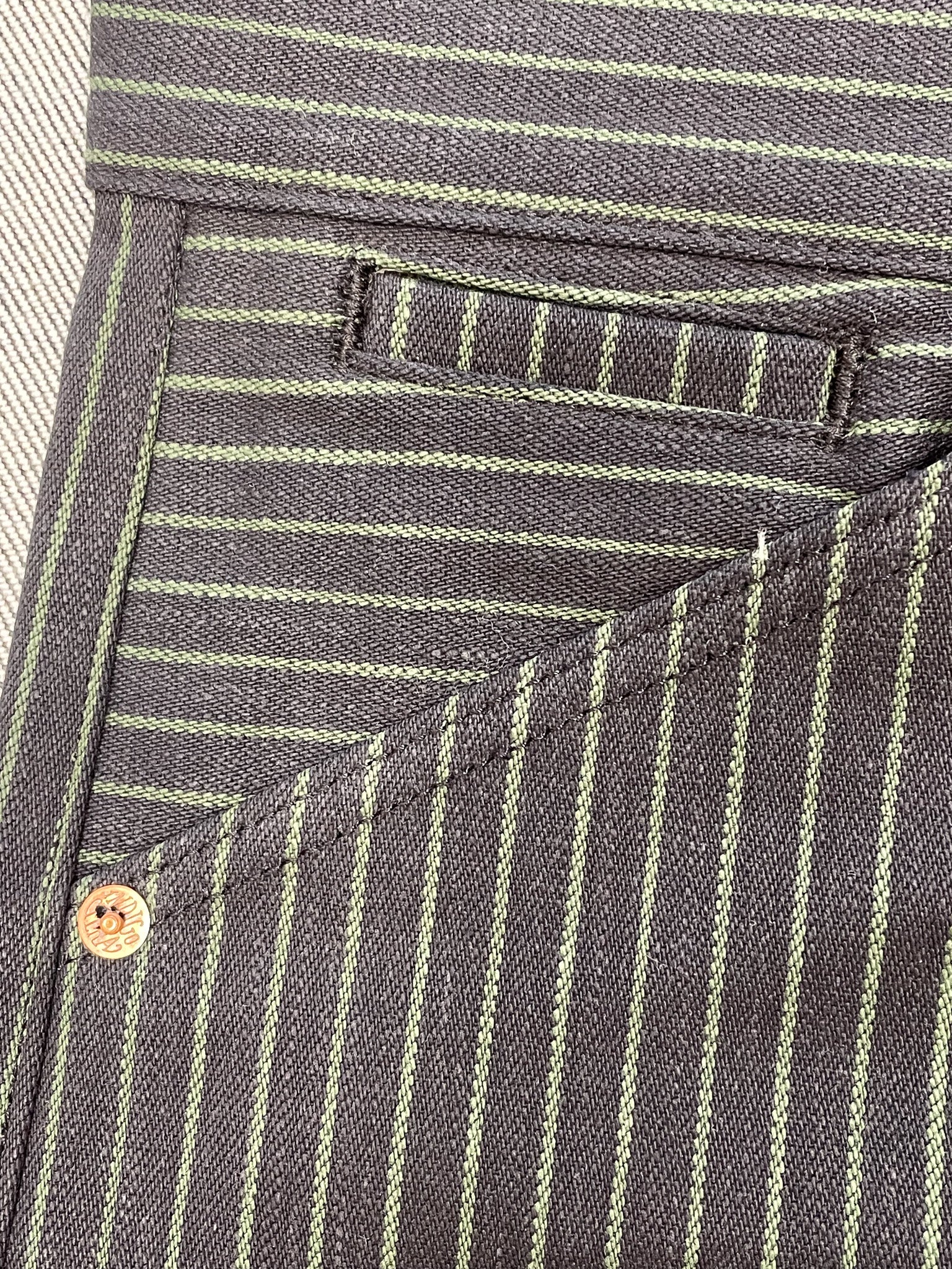 JACK PANTS “Viridecent Stripe”