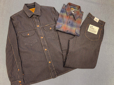 COPELAND SHIRT "Sable Stripe"