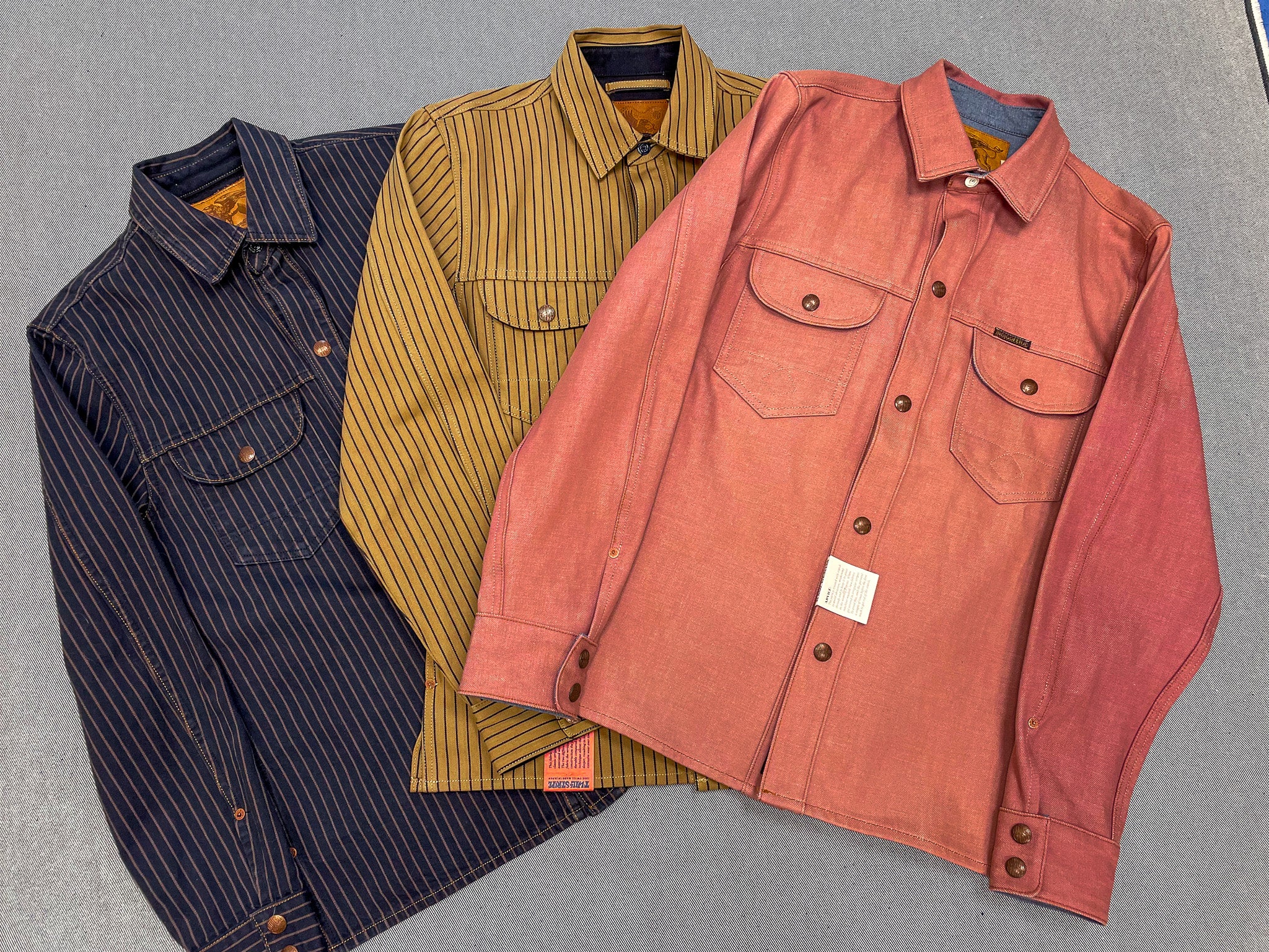 COPELAND SHIRT "Sable Stripe"