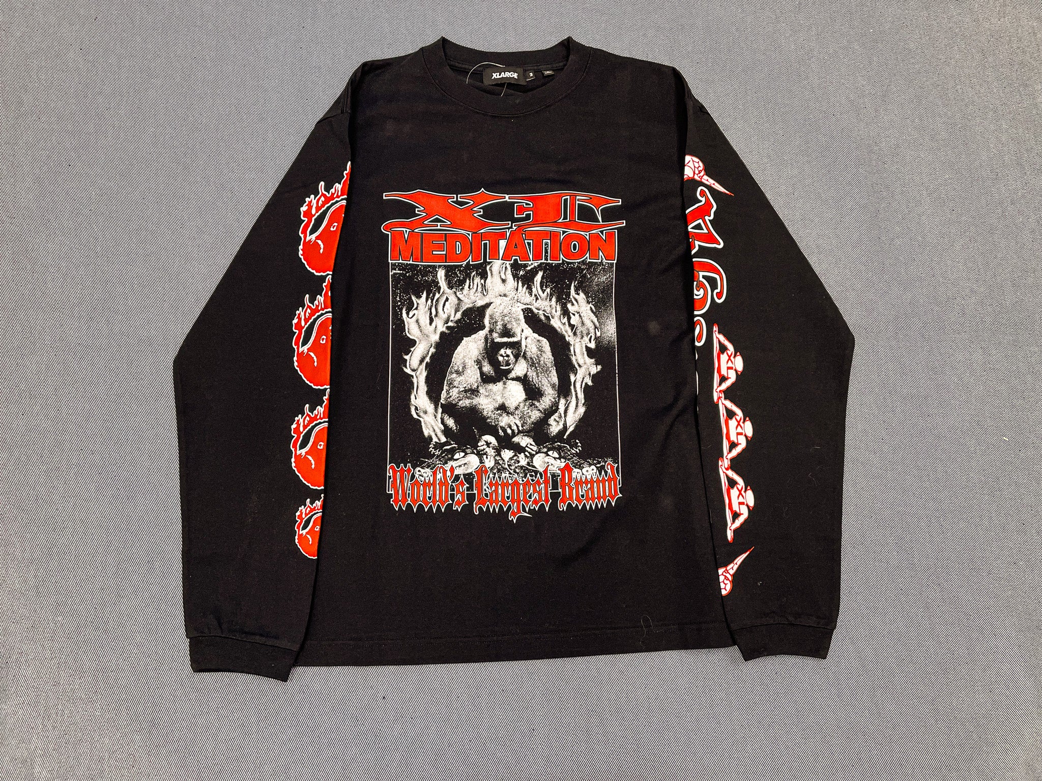 MEDITATION L/S TEE - Black