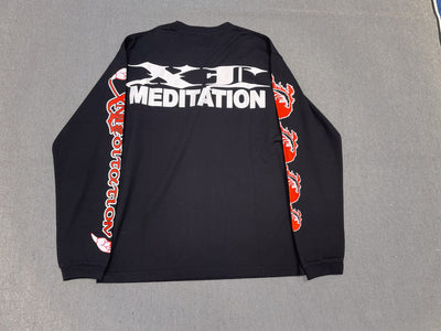 MEDITATION L/S TEE - Black