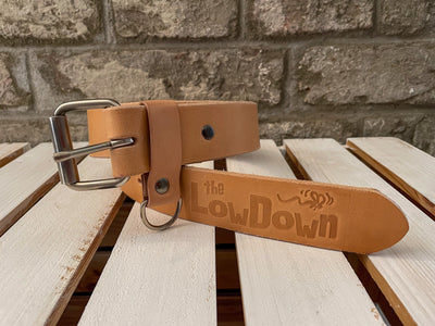 The LowDown x Dukes Finest Artisans – Vegetable Tanned Leather Belt