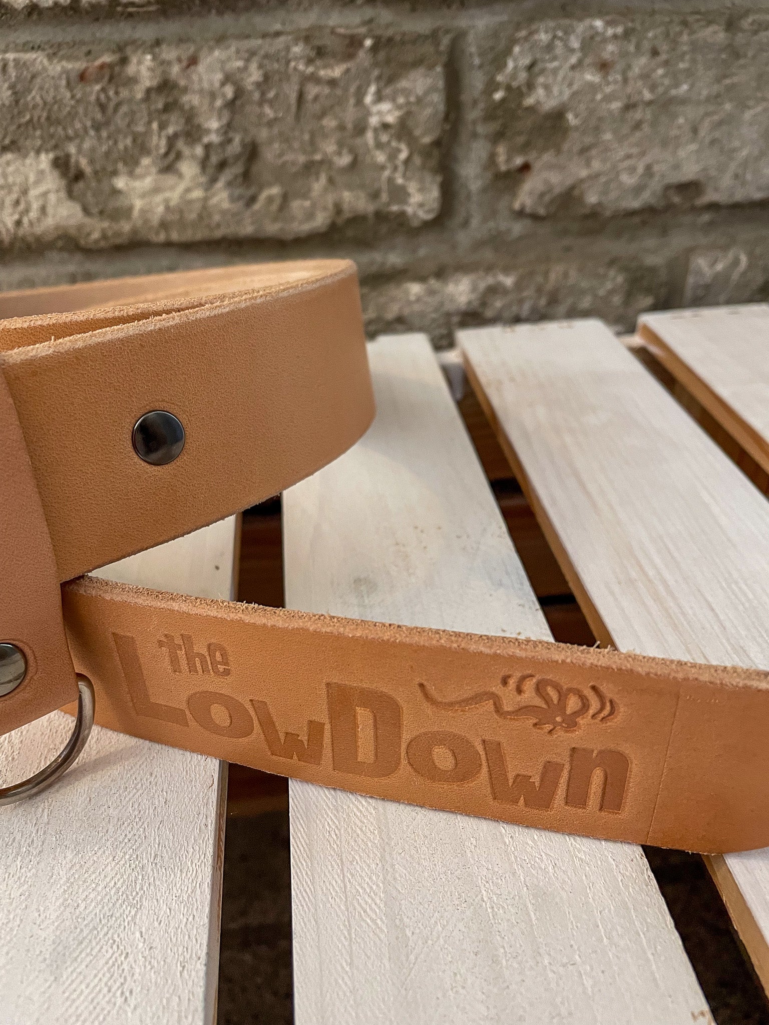 The LowDown x Dukes Finest Artisans – Vegetable Tanned Leather Belt