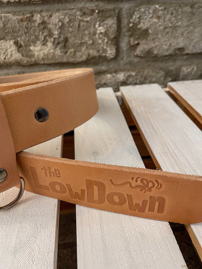 The LowDown x Dukes Finest Artisans – Vegetable Tanned Leather Belt