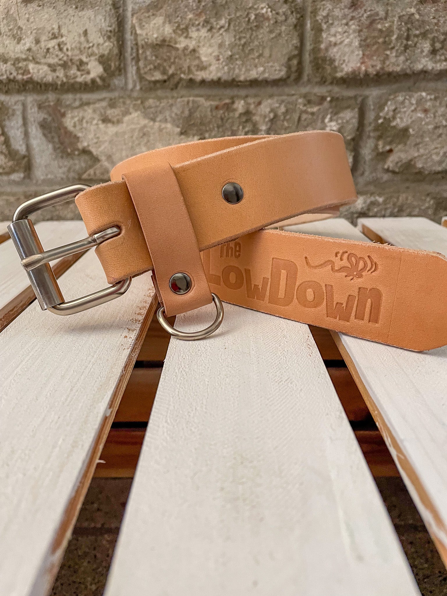 The LowDown x Dukes Finest Artisans – Vegetable Tanned Leather Belt