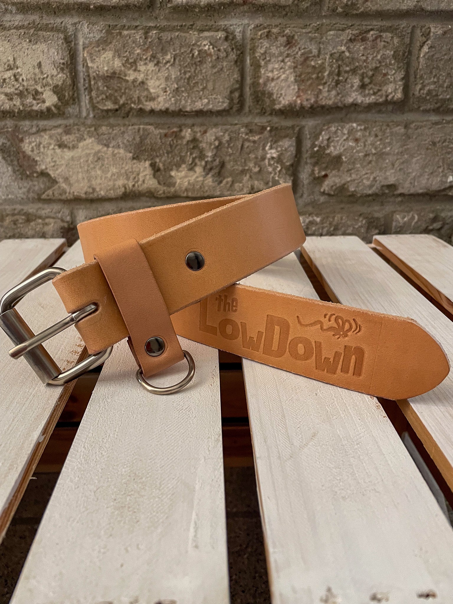The LowDown x Dukes Finest Artisans – Vegetable Tanned Leather Belt
