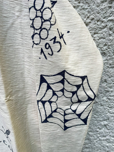 OLD SCHOOL MARINIERE "FULL PRINTED BOUSILLES" Natural