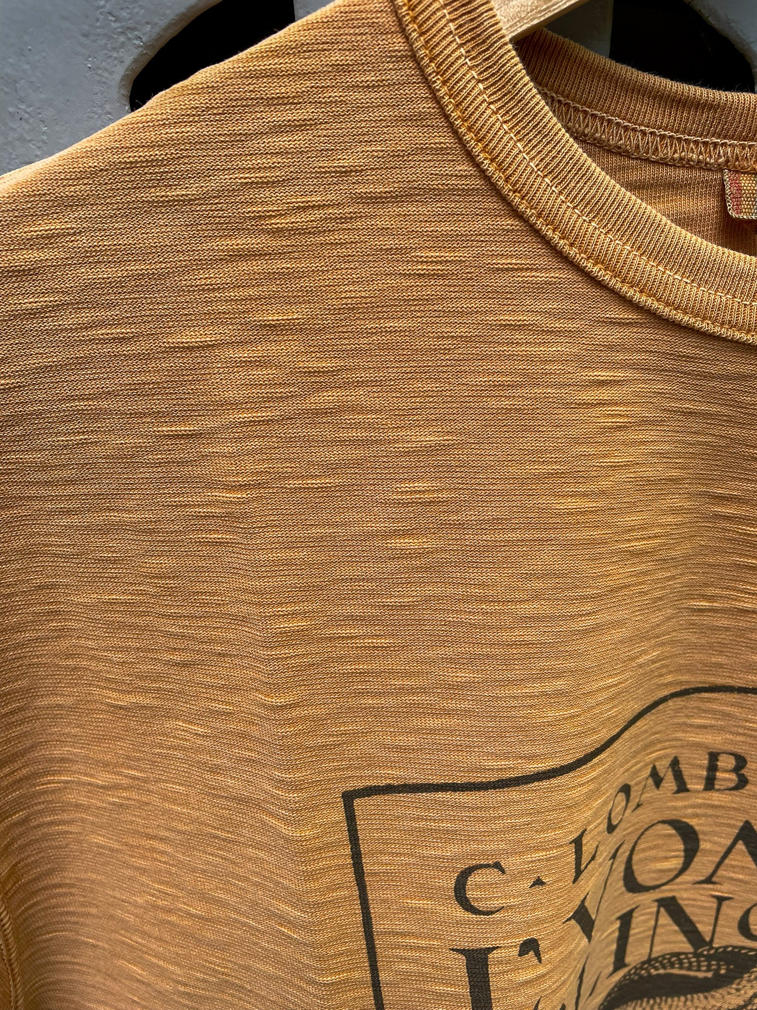 TRICOT L’UOMO DELINQUENTE “CESARE LOMBROSO” Old Yellow