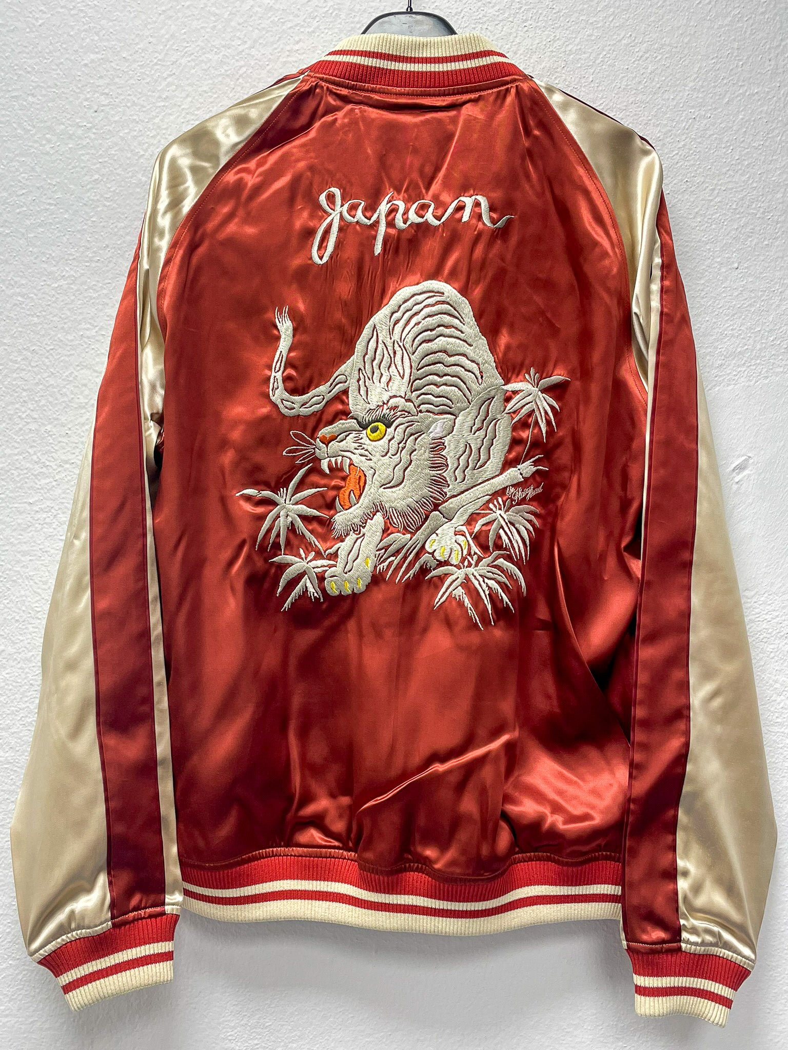 FN-OJ-SV006 Souvenir Jacket TIGER & FIVE-STORY PAGODA