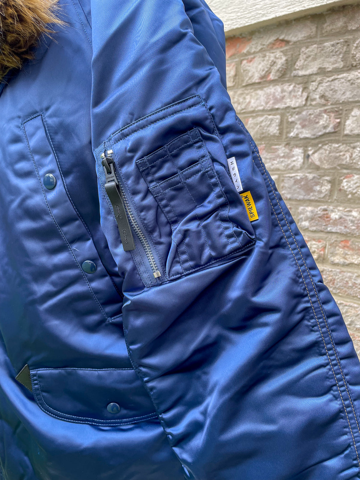 SPIEWAK x EDWIN N-3B Snorkel Parka – Navy