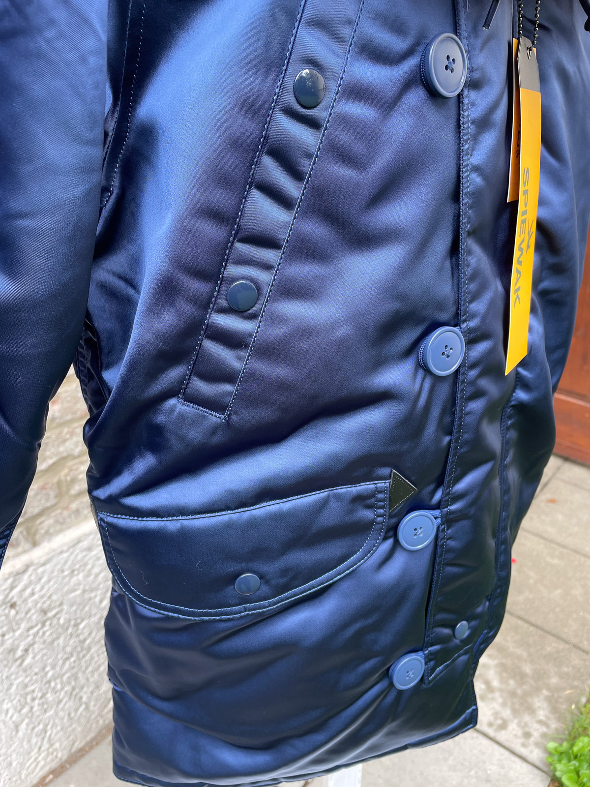 SPIEWAK x EDWIN N-3B Snorkel Parka – Navy