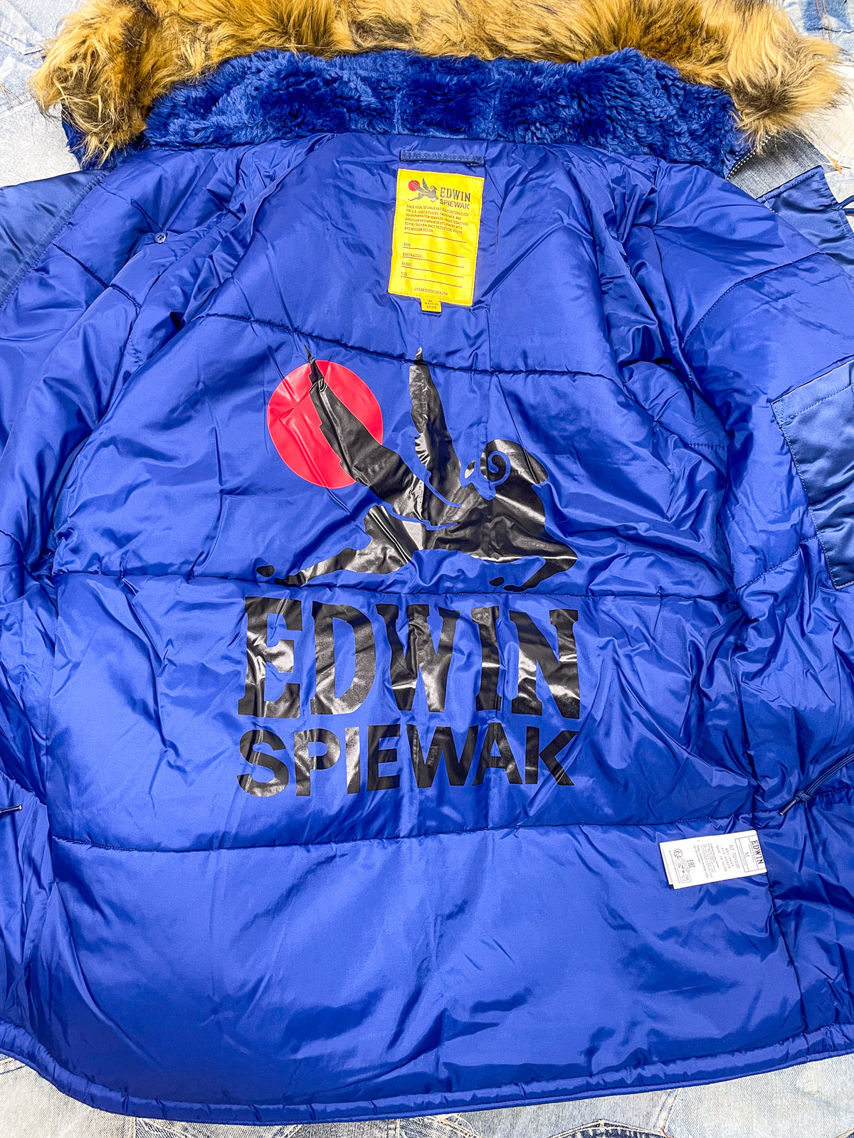SPIEWAK x EDWIN N-3B Snorkel Parka – Navy