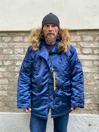 SPIEWAK x EDWIN N-3B Snorkel Parka – Navy