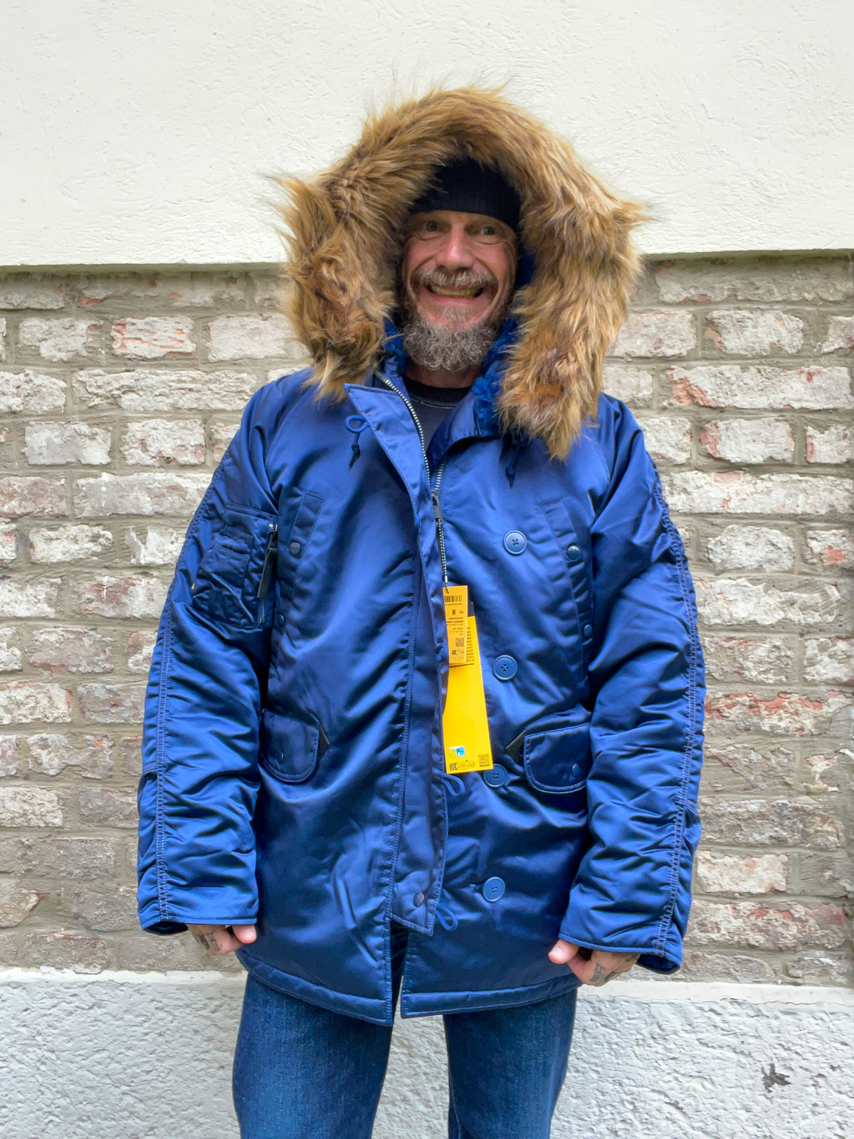 SPIEWAK x EDWIN N-3B Snorkel Parka – Navy
