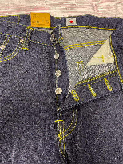 SPIEWAK x EDWIN Loose Jeans – Kaihara Dark Pure Indigo Rainbow Selvage