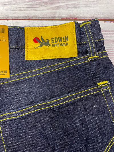 SPIEWAK x EDWIN Loose Jeans – Kaihara Dark Pure Indigo Rainbow Selvage