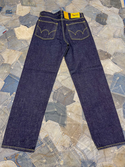 SPIEWAK x EDWIN Loose Jeans – Kaihara Dark Pure Indigo Rainbow Selvage