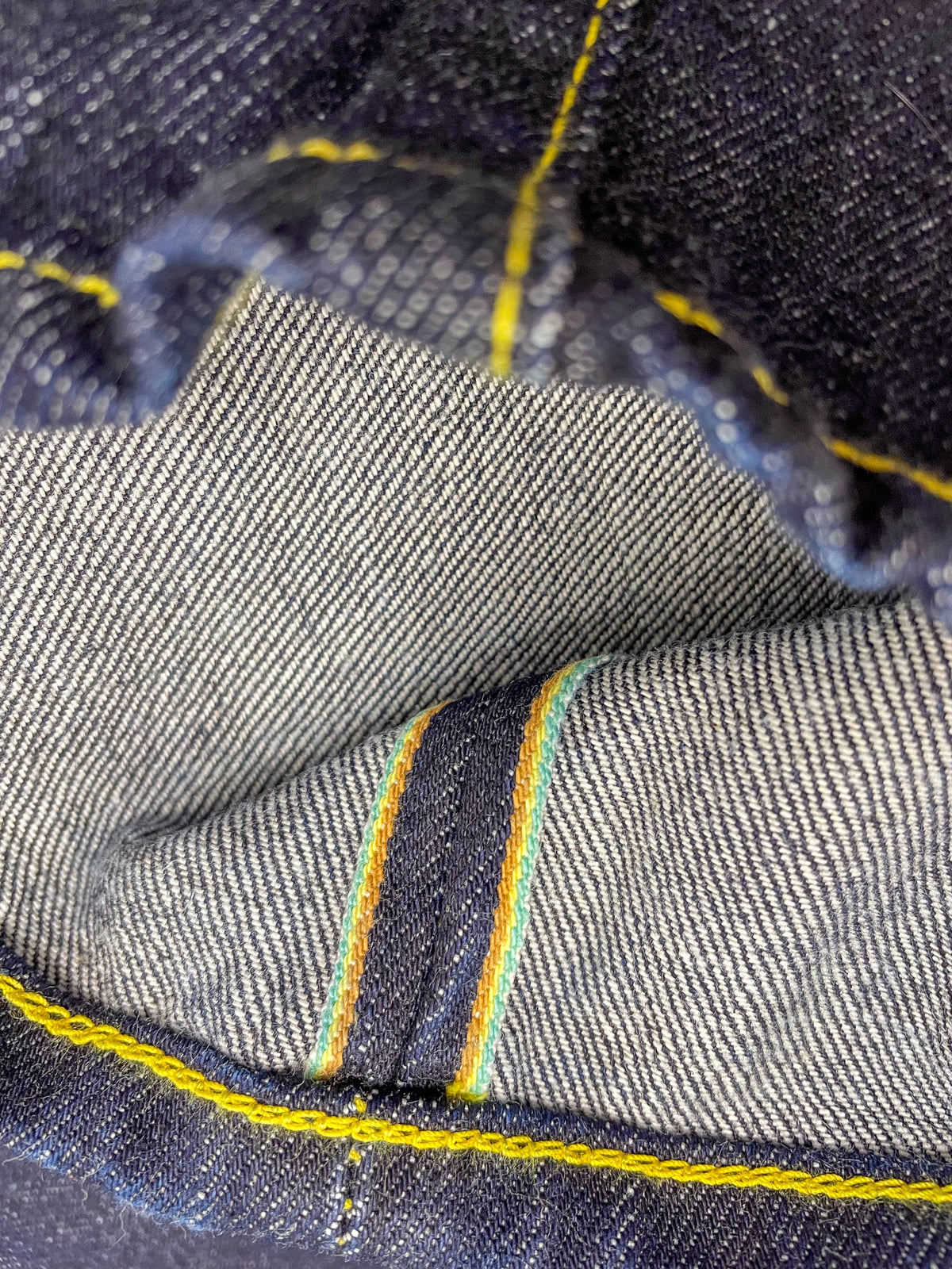 SPIEWAK x EDWIN Loose Jeans – Kaihara Dark Pure Indigo Rainbow Selvage