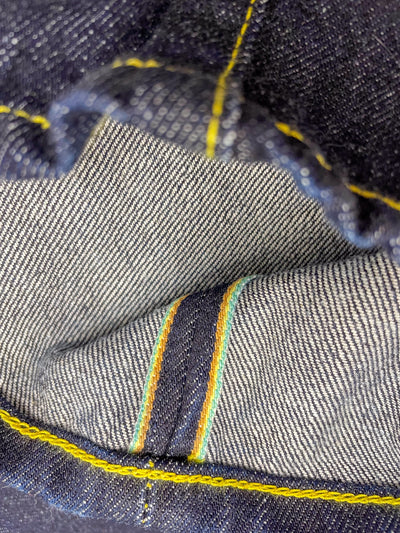 SPIEWAK x EDWIN Loose Jeans – Kaihara Dark Pure Indigo Rainbow Selvage