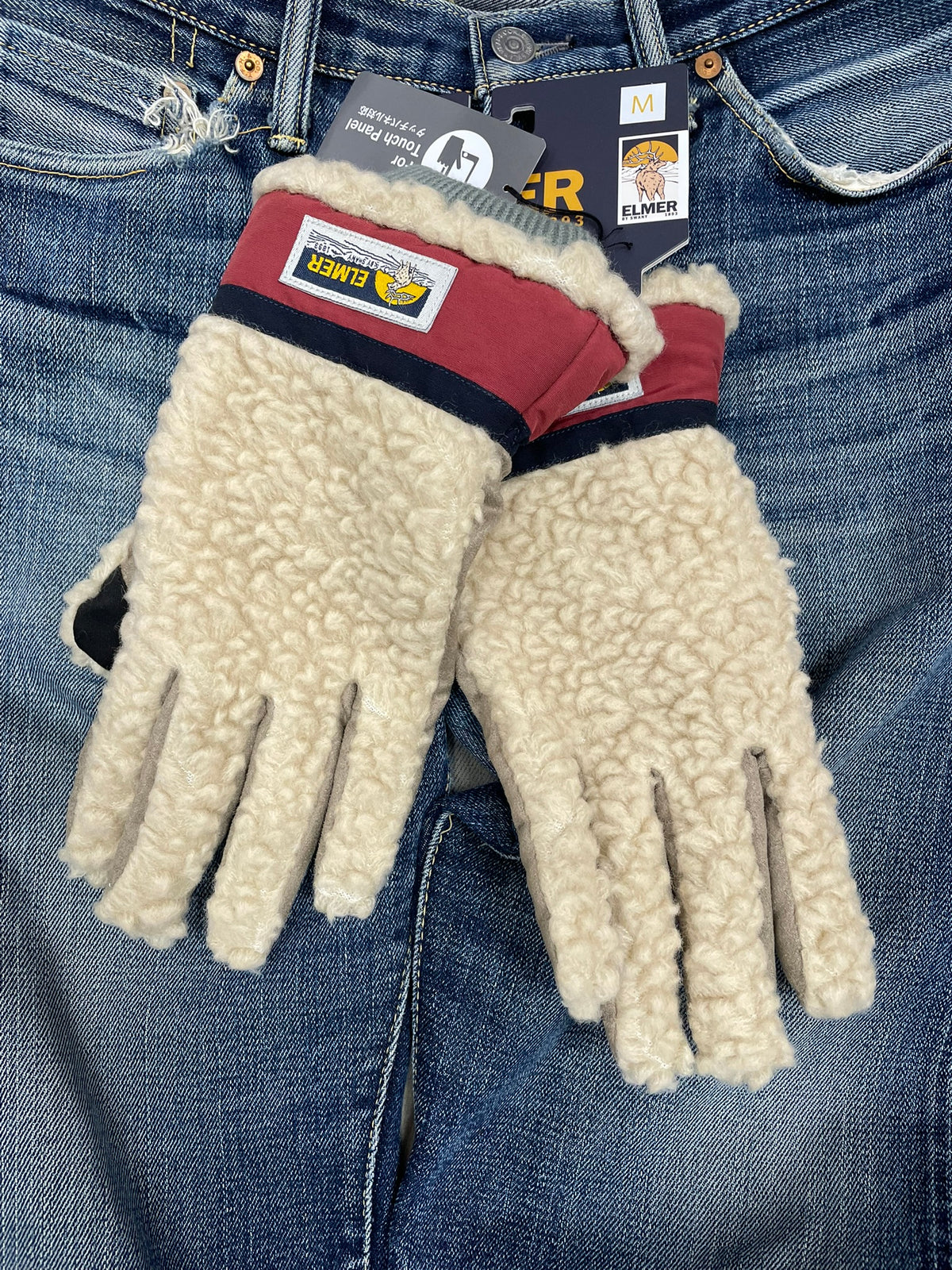 EM 353 TEDDY GLOVE Camel
