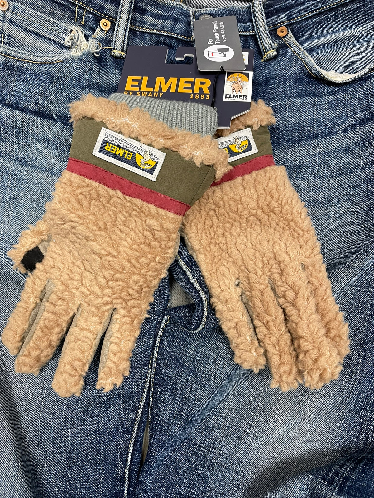 EM 353 TEDDY GLOVE Camel