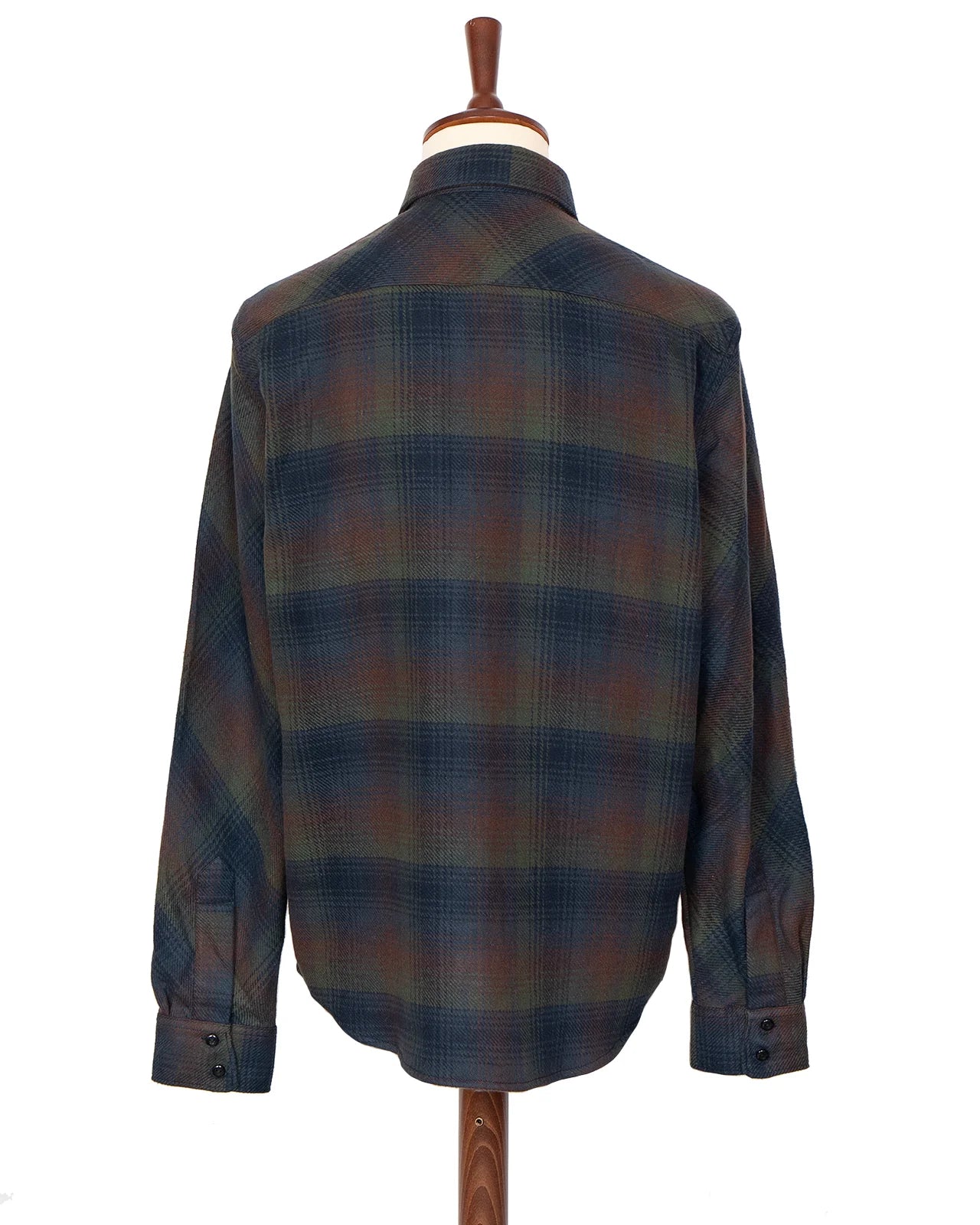 BRYSON SHIRT– Flannel Check (Dark Green / Wine / Black / Navy)