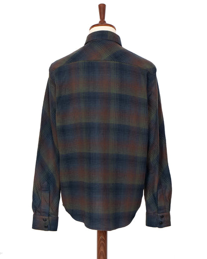 BRYSON SHIRT– Flannel Check (Dark Green / Wine / Black / Navy)