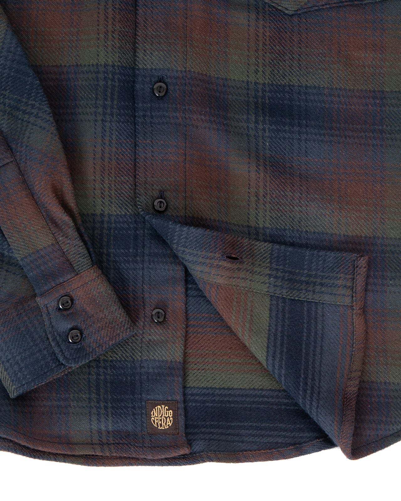 BRYSON SHIRT– Flannel Check (Dark Green / Wine / Black / Navy)