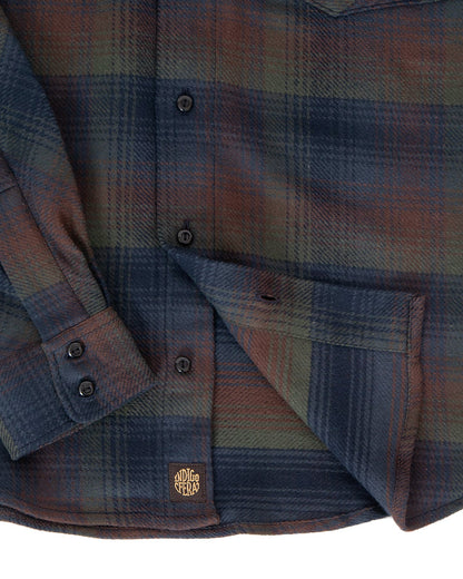 BRYSON SHIRT– Flannel Check (Dark Green / Wine / Black / Navy)