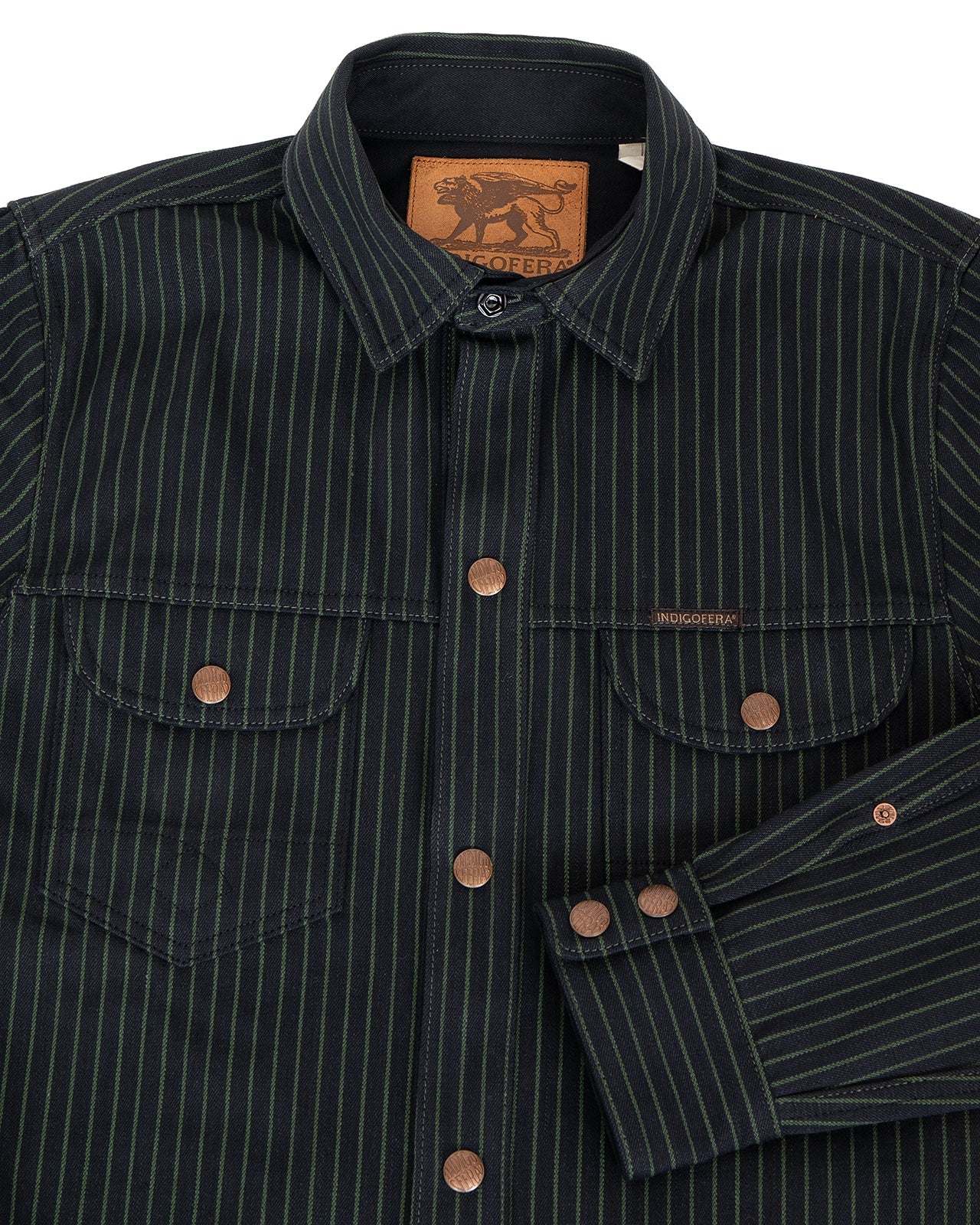COPELAND SHIRT "Sable Stripe"