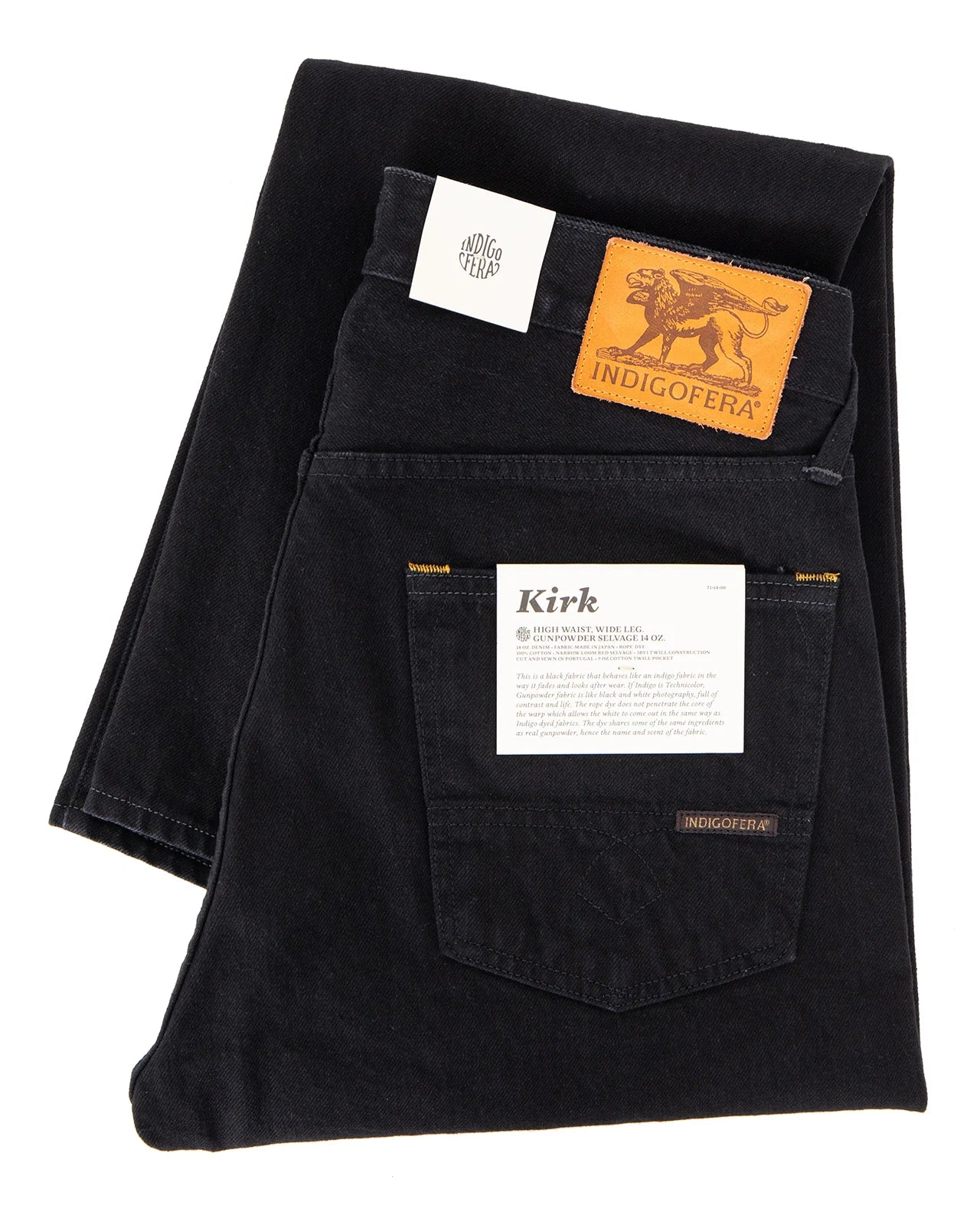 KIRK Pants Gunpowder Rinse