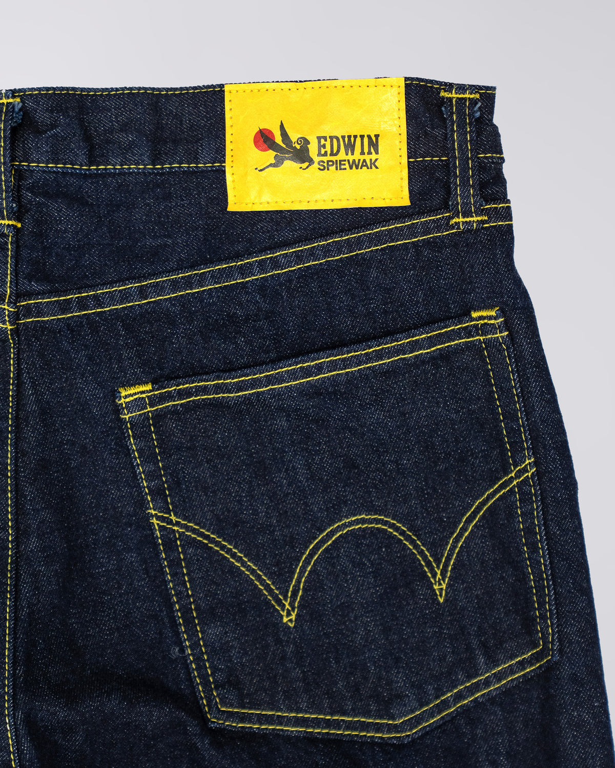 SPIEWAK x EDWIN Loose Jeans – Kaihara Dark Pure Indigo Rainbow Selvage