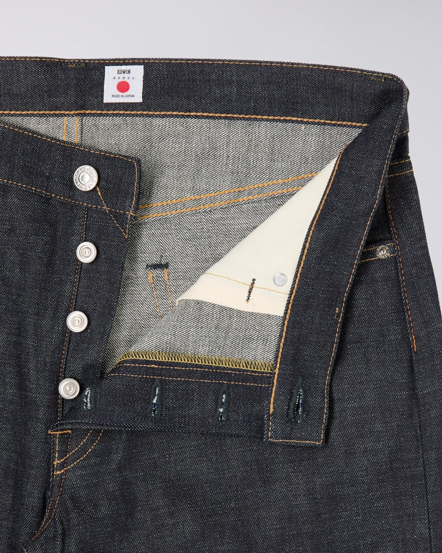 REGULAR TAPERED JEANS – Kaihara Dark Pure Indigo Rainbow Selvage 13.5 oz
