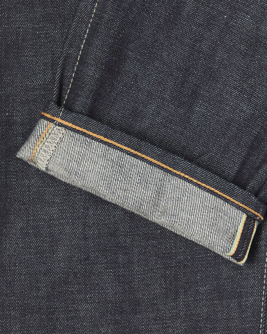 REGULAR TAPERED JEANS – Kaihara Dark Pure Indigo Rainbow Selvage 13.5 oz