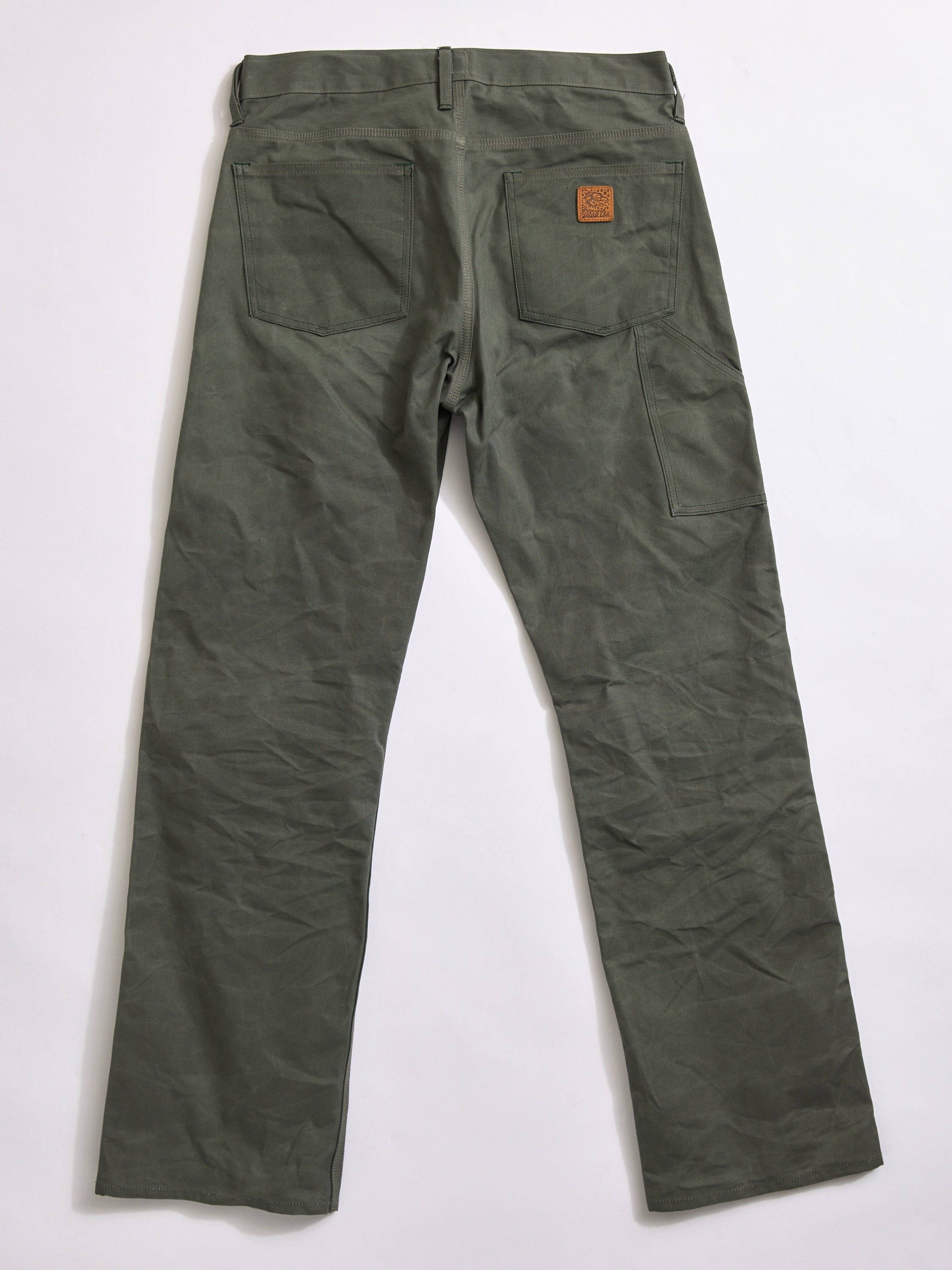 WENDELL STPF Coated Canvas Pant – Graygreen