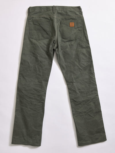 WENDELL STPF Coated Canvas Pant – Graygreen