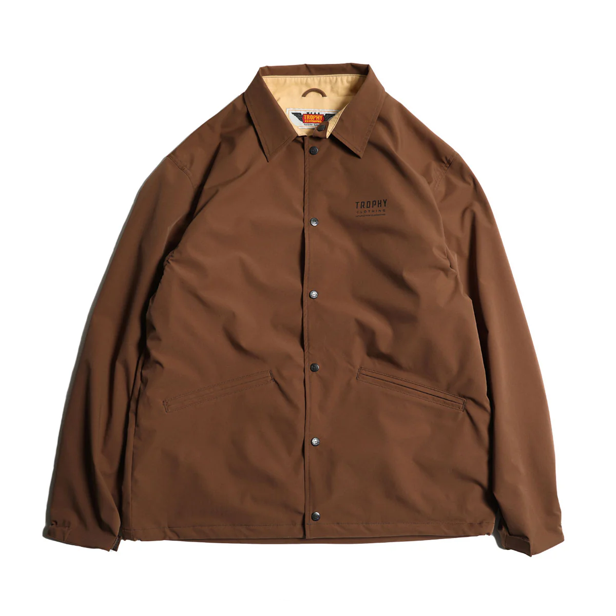 WARM UP JACKET / TR25AW-501 – Brown