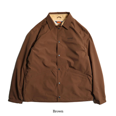 WARM UP JACKET / TR25AW-501 – Brown