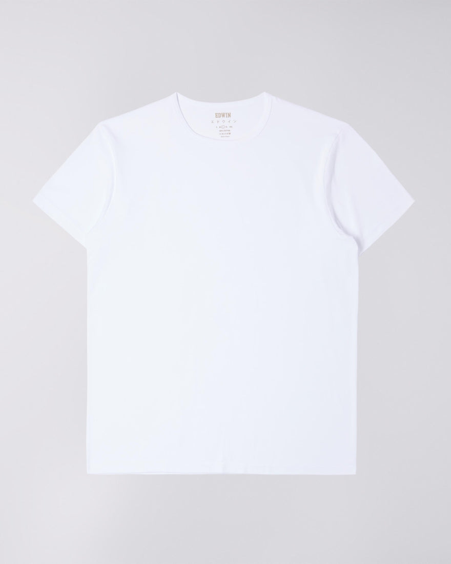 EDWIN DOUBLE PACK T-SHIRT – White