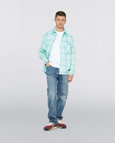 ACE SHIRT LS  Holiday Check Flannel Overshirt